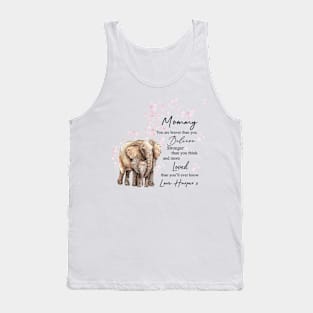 Mommy Believer Loved Love Mom Tank Top